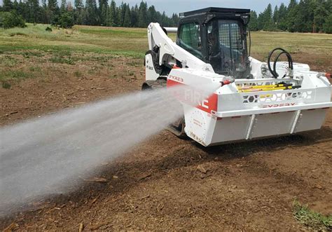 skid steer mounted water tank|firebox skid steer attachment.